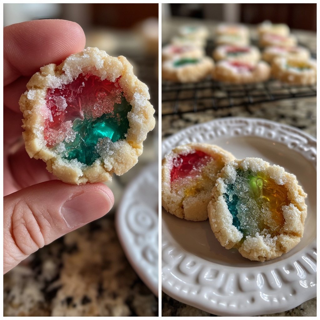Easy Stained Glass Cookies