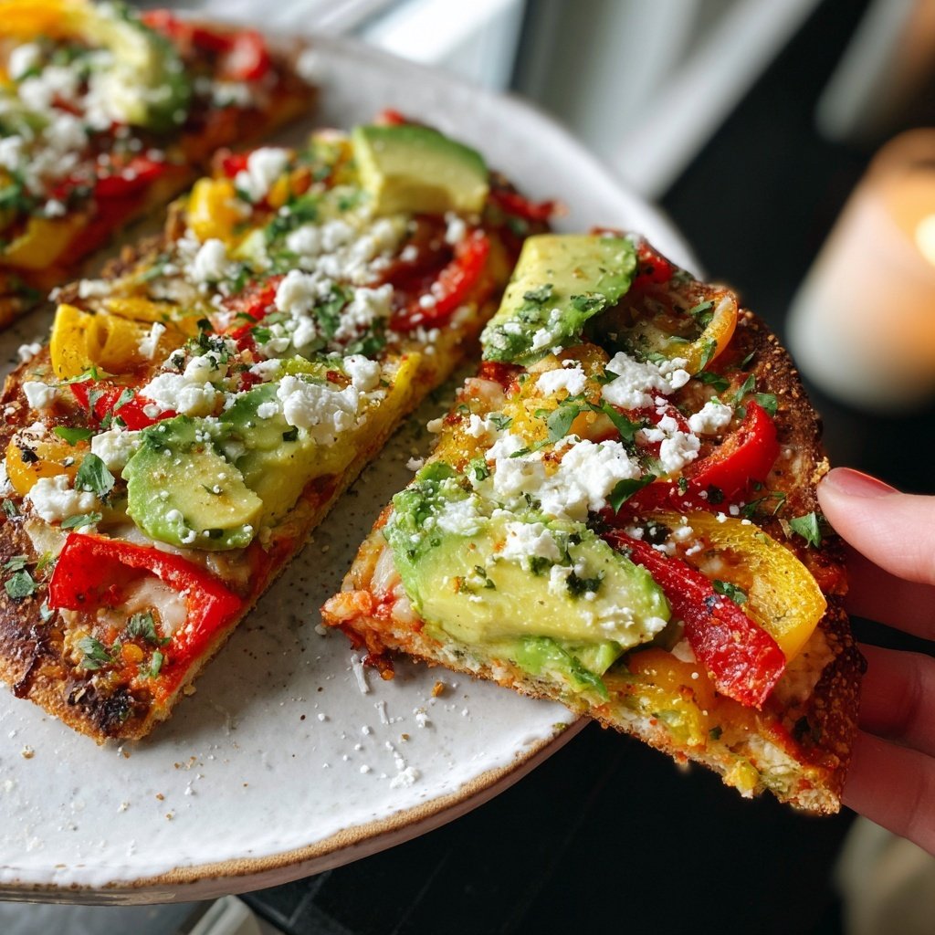 Super Bowl Veggie Flatbreads