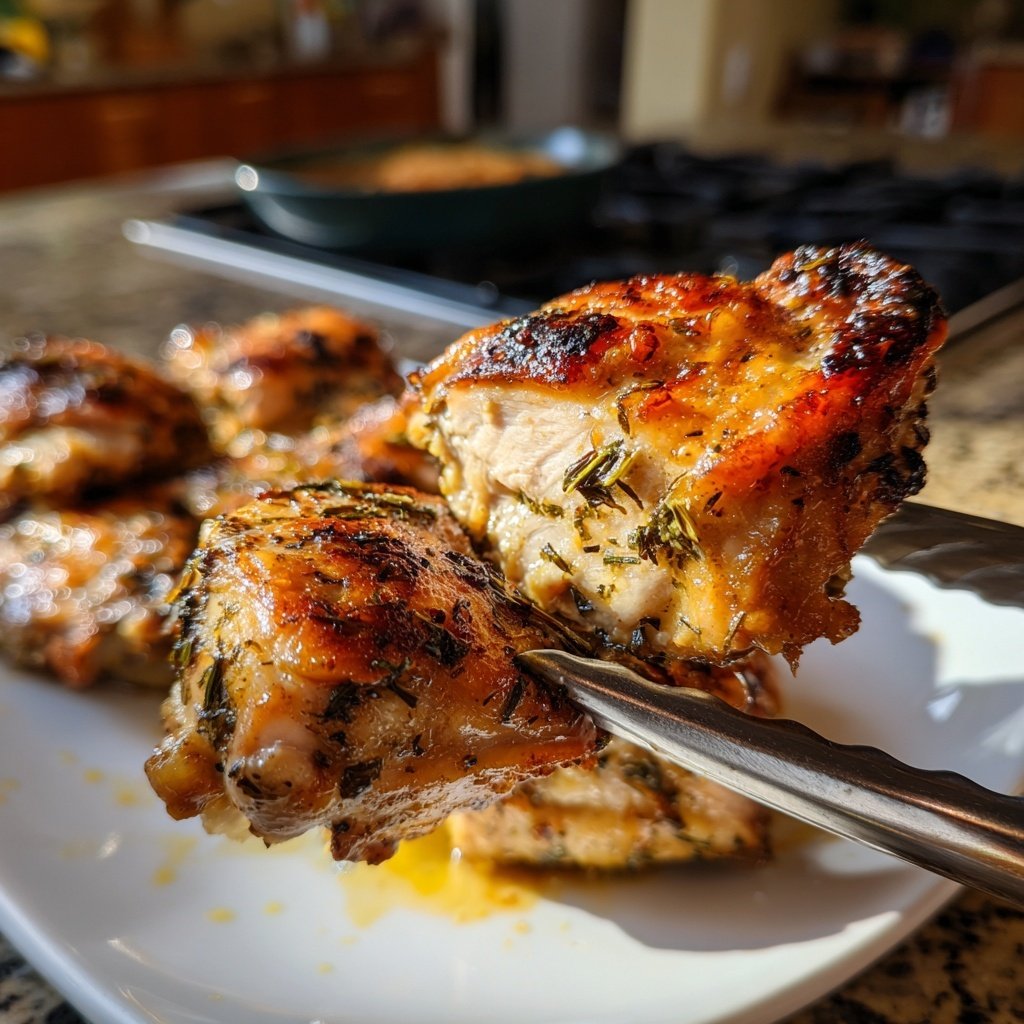 Mediterranean Baked Chicken Thighs