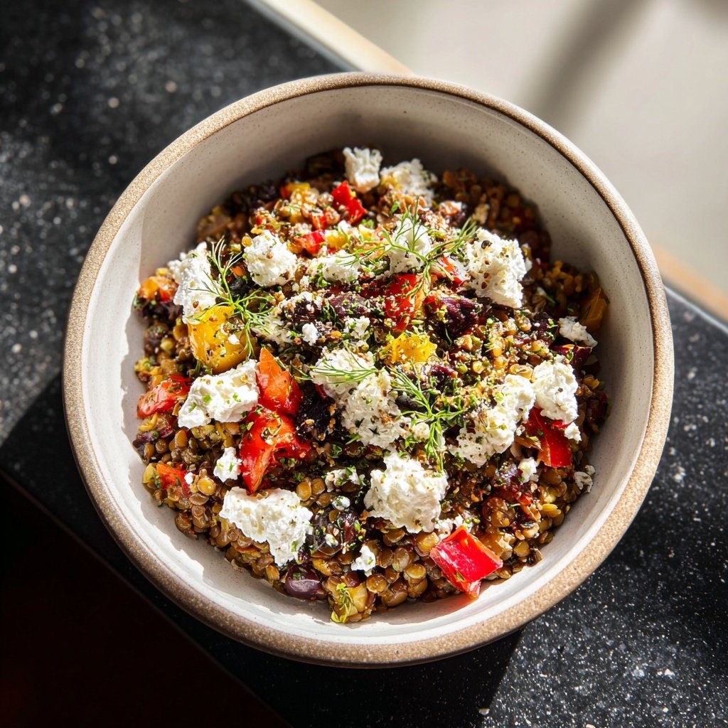Mediterranean Lentil Bowl