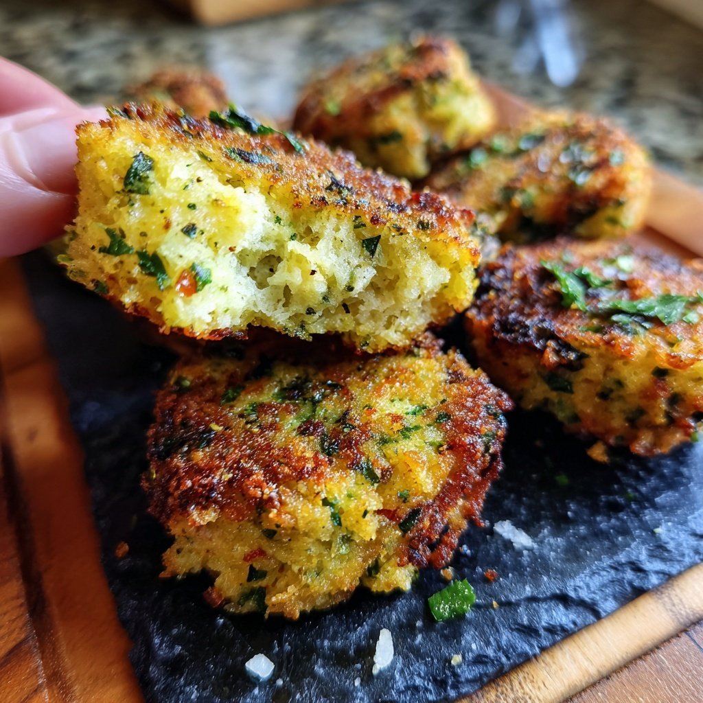 Crispy Polenta Veggie Nuggets