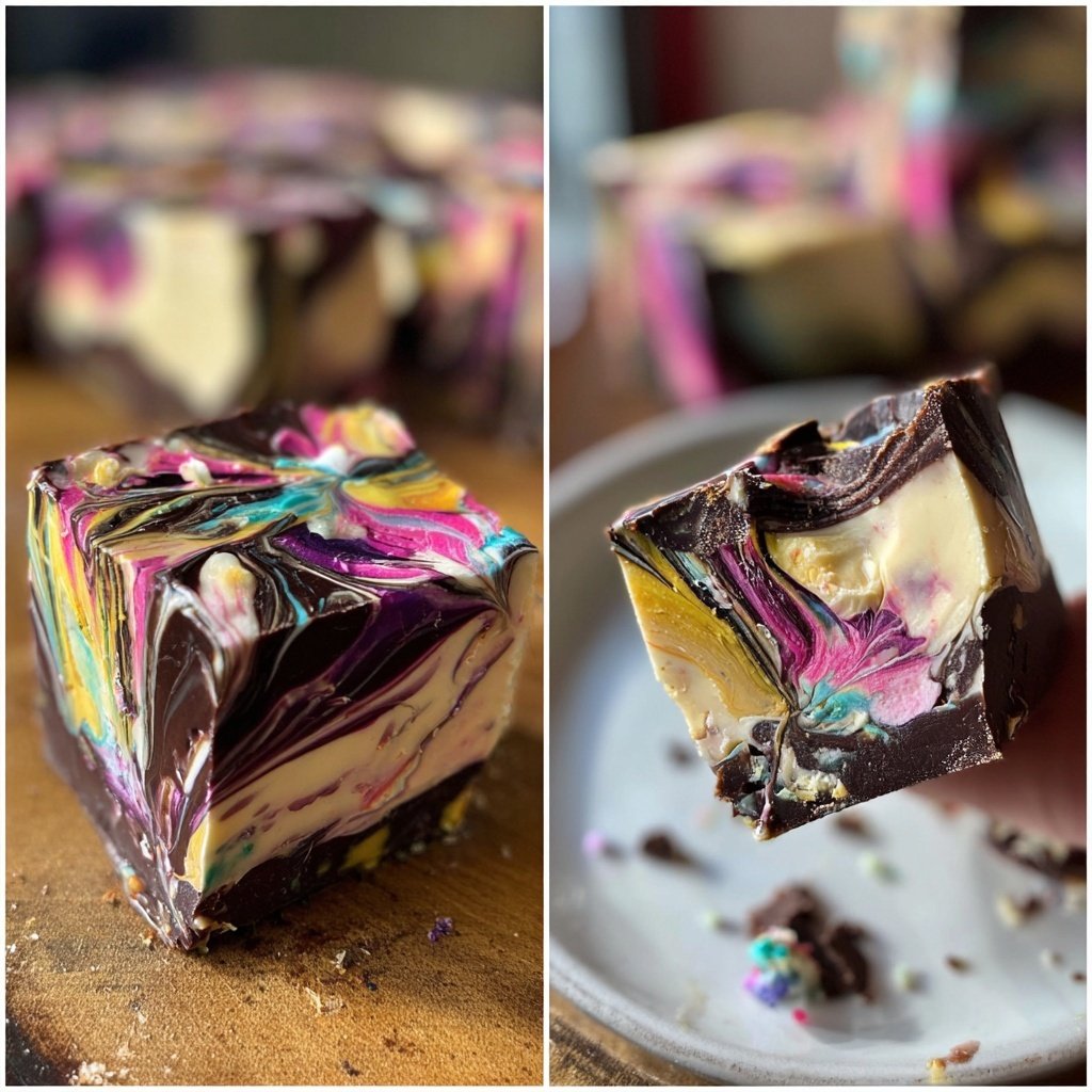 Easy Marshmallow Swirl Fudge You’ll Love! 😍