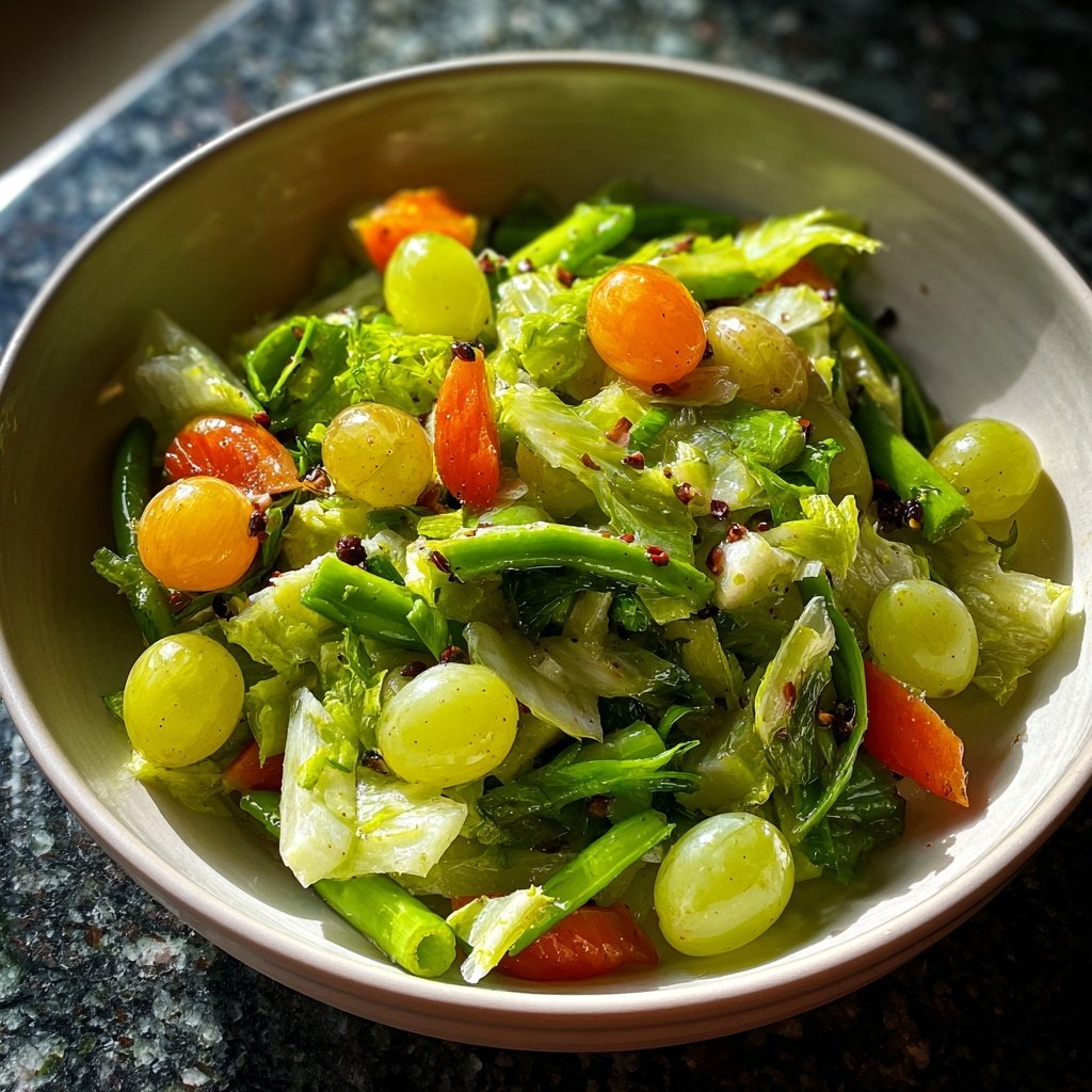 Celery Salad With Grapes