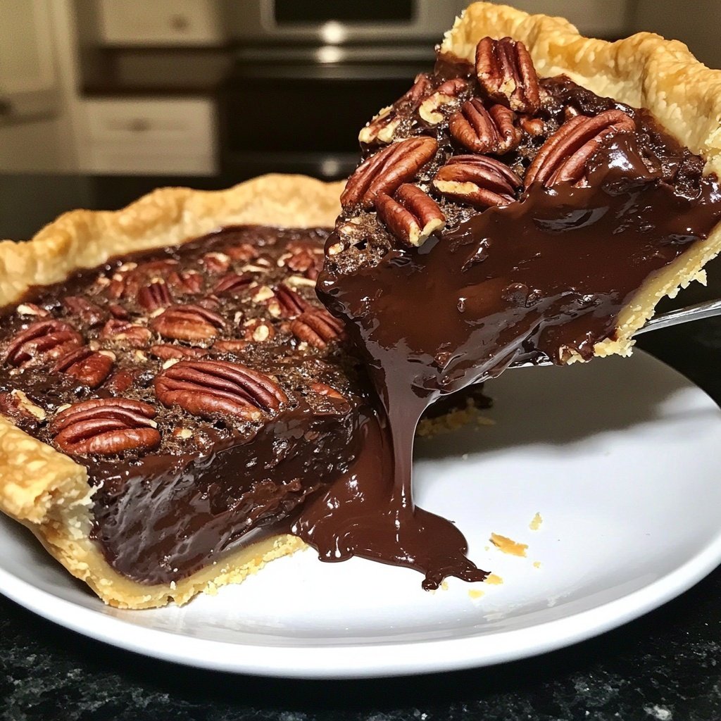 Texas Chocolate Pecan Pie