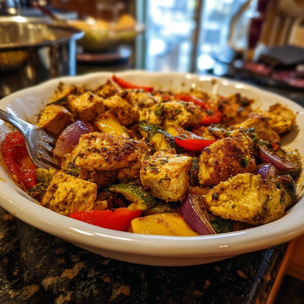 One Pan Easy Healthy Dinner Chicken