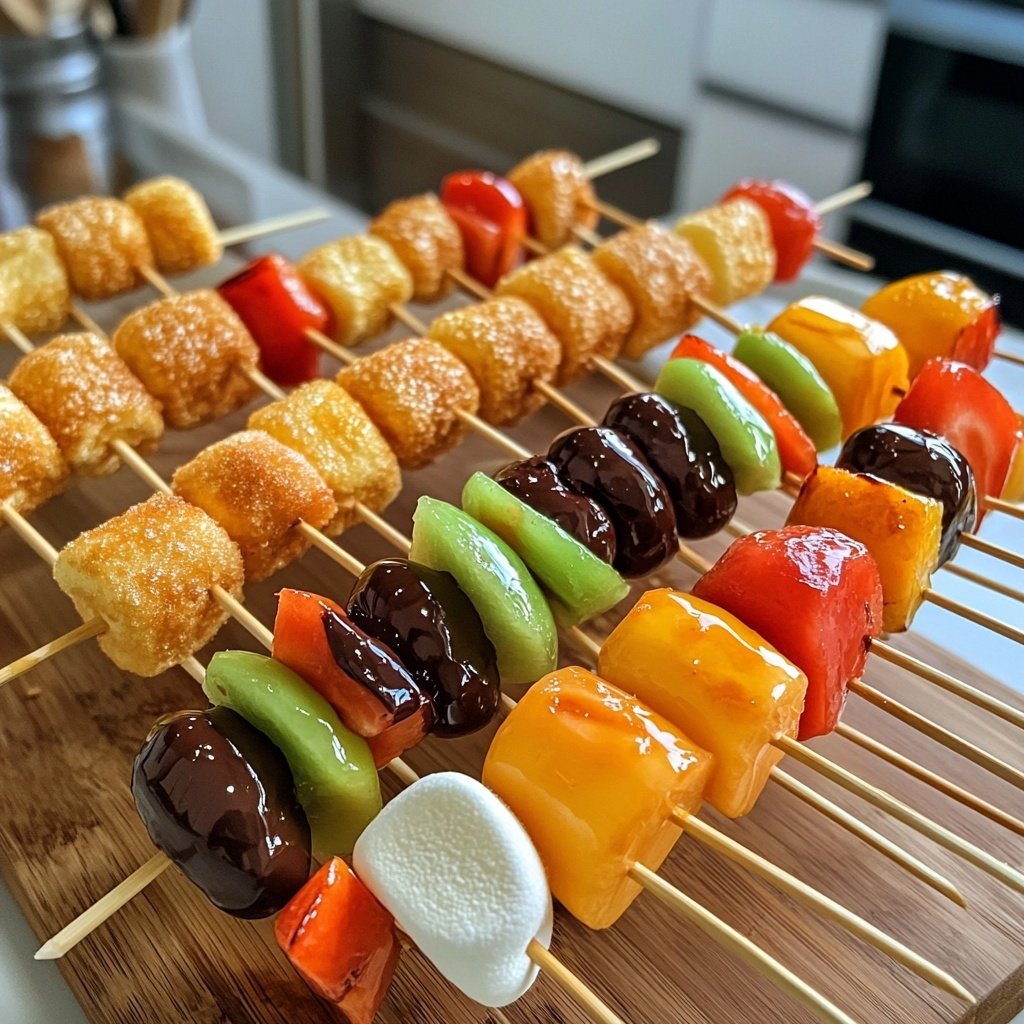 33 Delicious And Fun Food On Sticks For Party You Will Love